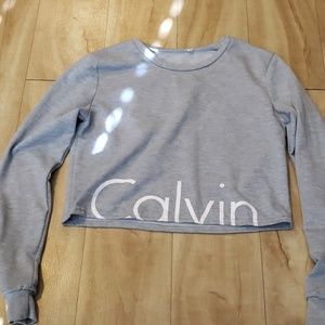 Calvin Klein crop sweater